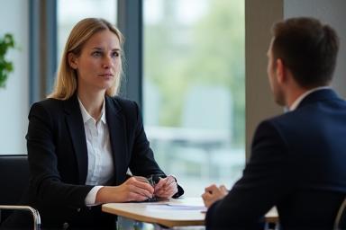 Professional practicing behavioral interview question