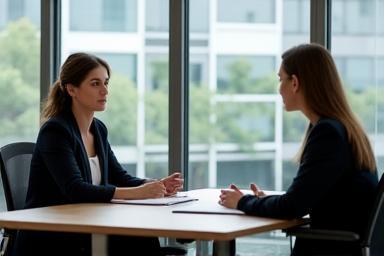 Mock interview simulation